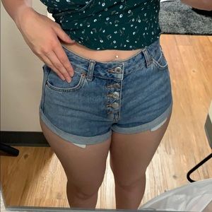 Top shop shorts size 2